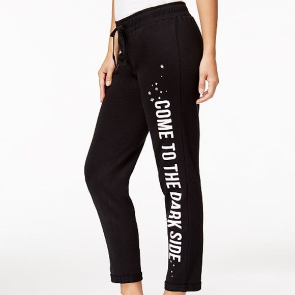 Womens Juniors Star Wars Drawstring Sweatpants